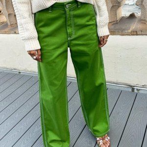 Lisa Says Gah Dylan High Waist Straight Leg Carpenter Jeans